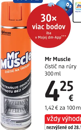 Mr Muscle Čistič na rúry