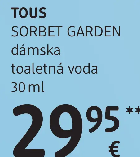 Tous Sorbet Garden dámska toaletná voda