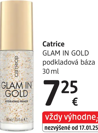 Catrice podkladová báza GLAM IN GOLD