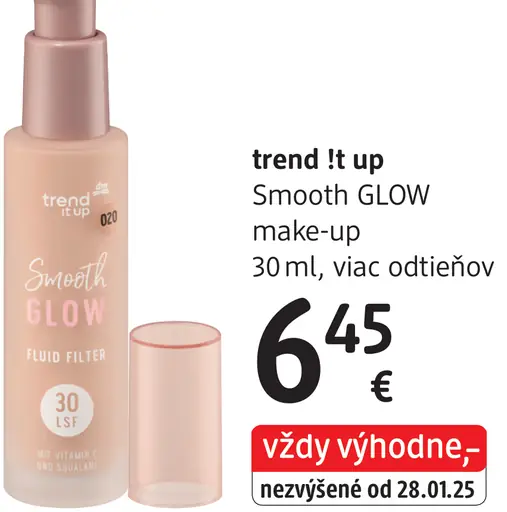 Trend it up smooth glow make-up