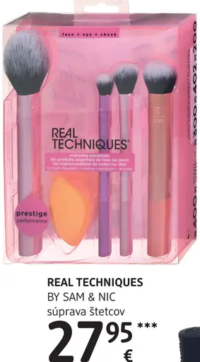Real Techniques súprava štetcov