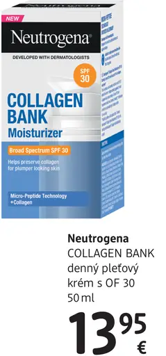 Neutrogena Collagen Bank denný pleťový krém