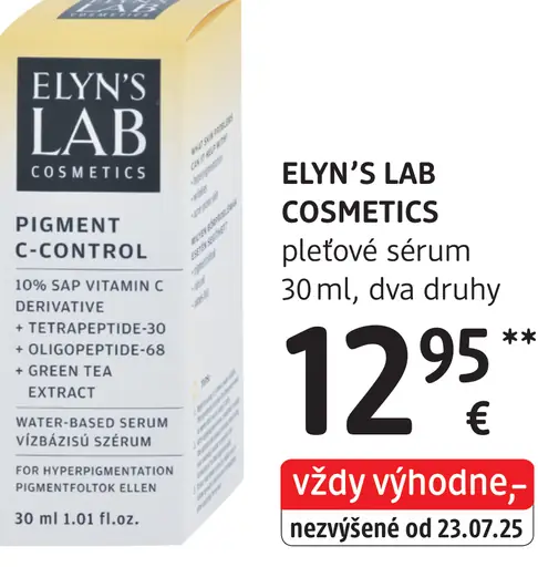 Elyn's Lab Cosmetics pleťové sérum