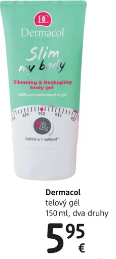 Dermacol Slim my body telový gél