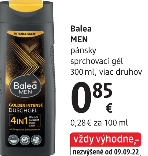 Balea MEN pánsky sprchovací gél