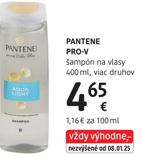 Pantene Pro-V šampón na vlasy