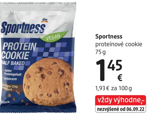 Sportness proteínové cookie