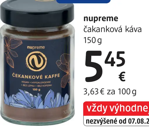 Nupreme čakanková káva