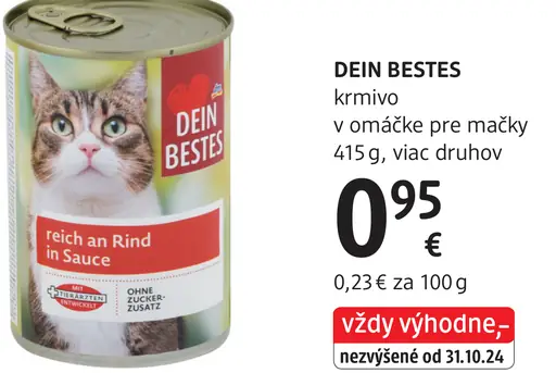 DEIN BESTES krmivo pre mačky