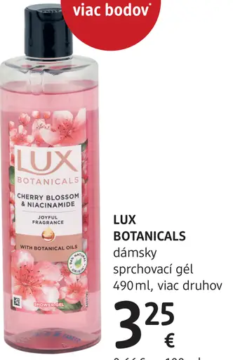 Lux Botanicals dámsky sprchovací gél