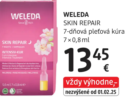 Weleda Skin Repair 7-dňová pleťová kúra
