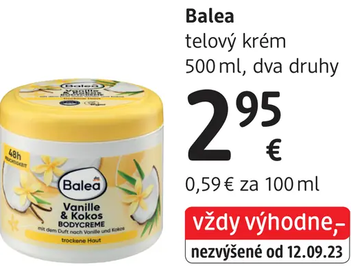 Balea telový krém