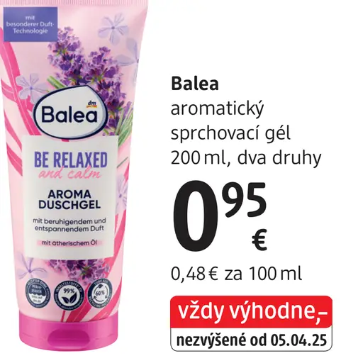 Balea aromatický sprchovací gél