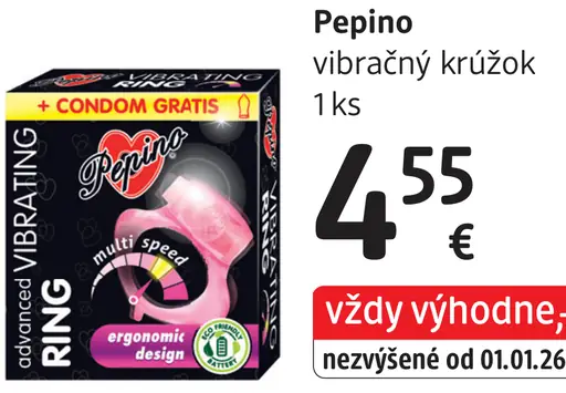 Pepino vibračný krúžok