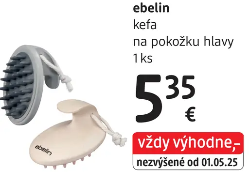 Ebelin kefa na pokožku hlavy