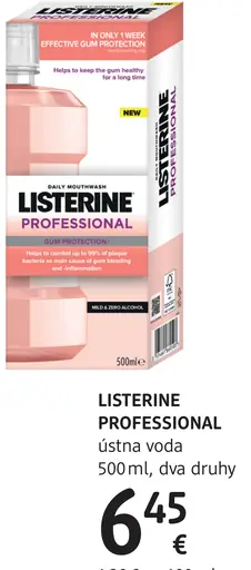 Listerine Professional ústna voda