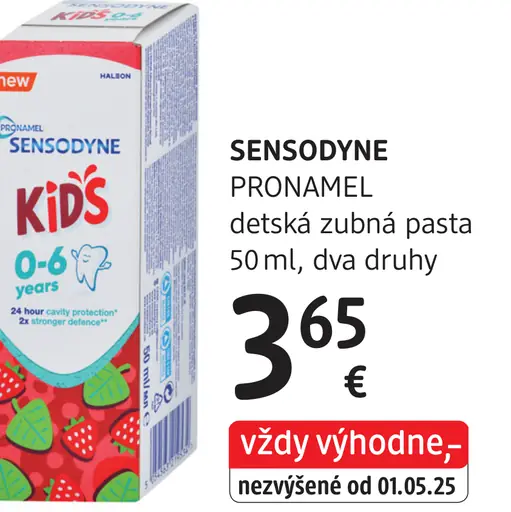 Sensodyne Pronamel detská zubná pasta