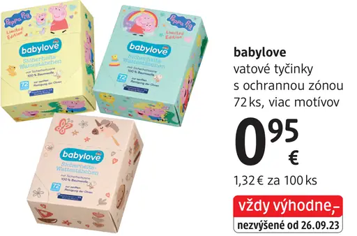 Baby love vatové tyčinky s ochrannou zónou