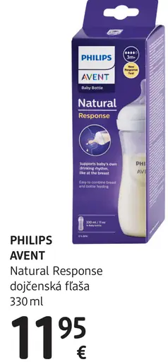 Philips Avent Natural Response dojčenská fľaša