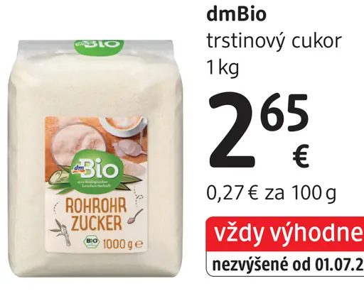 DmBio trstinový cukor