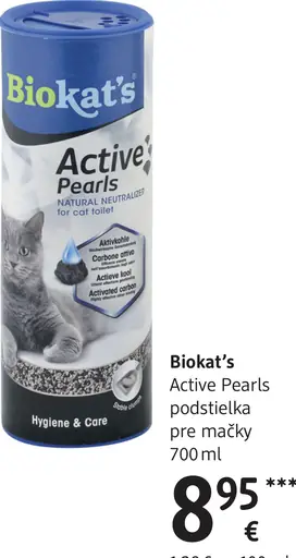 Biokat's Active Pearls podstielka pre mačky