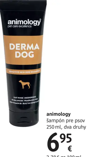 Animology šampón pre psov