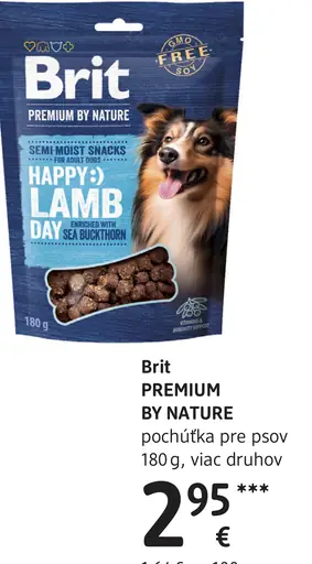 Brit PREMIUM BY NATURE krmivo pre psov