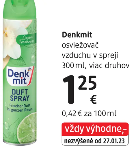 Denkmit osviežovač vzduchu