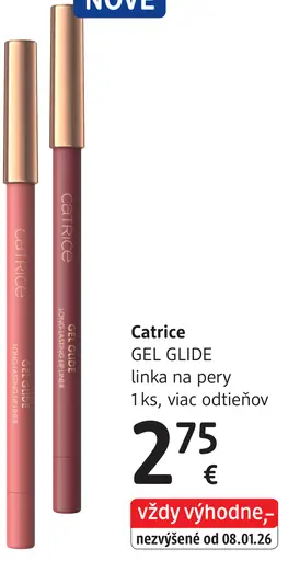Catrice Gel Glide linka na pery