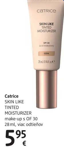 Catrice Skin Like Tinted Moisturizer make-up s OF 30