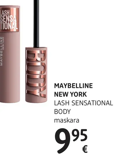 Maybelline New York Lash Sensational Body maskara