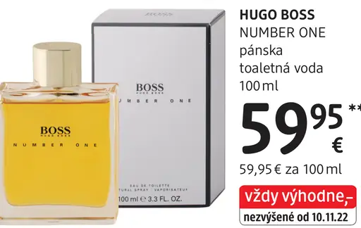 Hugo Boss Number One pánska toaletná voda