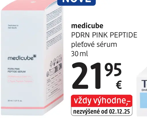 Medicube PDRN Pink Peptide pleťové sérum
