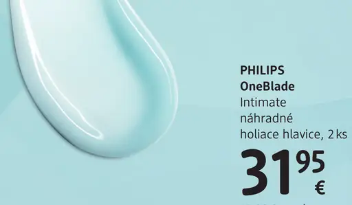 Philips OneBlade Intimate náhradné holiace hlavice