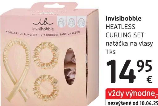 Invisibobble Heatless Curling Set natáčka na vlasy