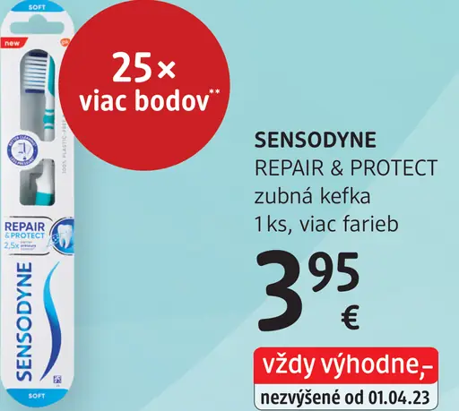 Sensodyne Repair & Protect Soft zubná kefka