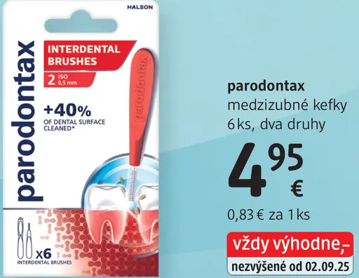 Parodontax medzizubné kefky