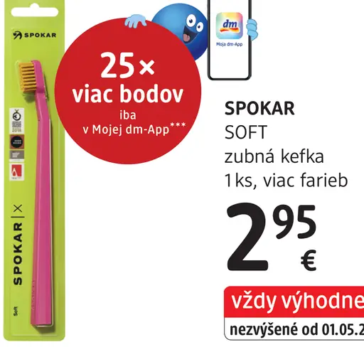 Spokar Soft zubná kefka