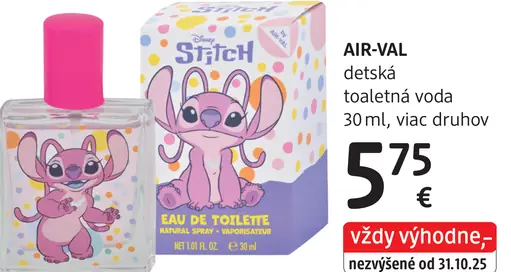 Air-Val detská toaletná voda