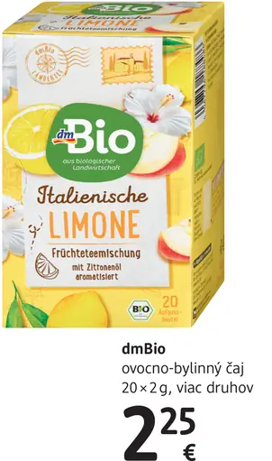 DmBio ovocno-bylinný čaj