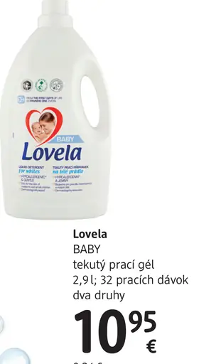 Lovela BABY tekutý prací gél