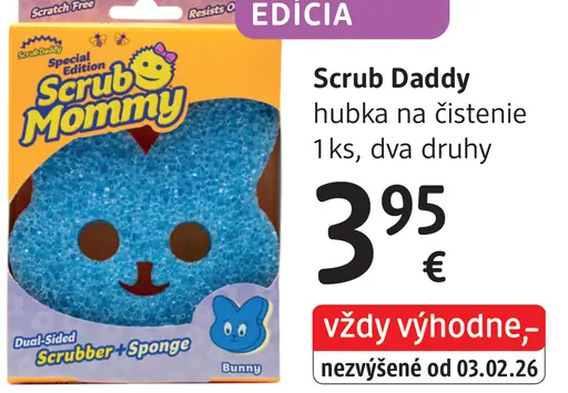 Scrub Daddy hubka na čistenie