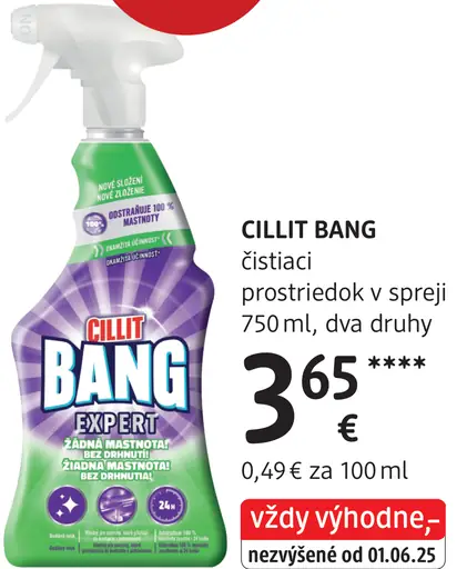 Cillit Bang čistiaci prostriedok