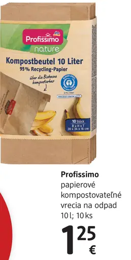 Profissimo kompostovateľné vrecia na odpad 10 l
