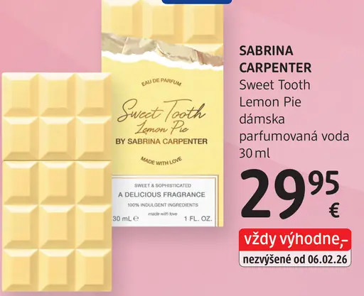 Sabrina Carpenter Sweet Tooth Lemon Pie dámska parfumovaná voda