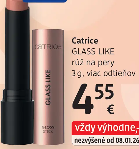 Catrice Glass Like rúž na pery