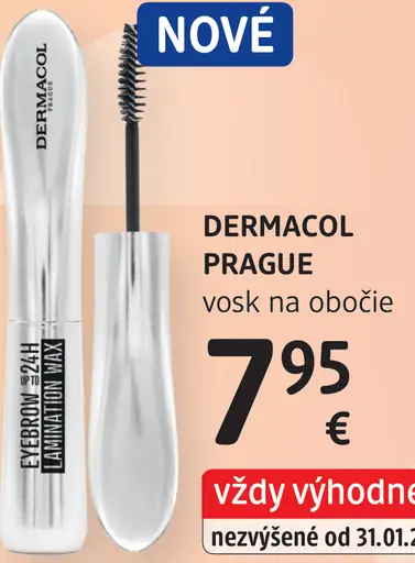 Dermacol Prague vosk na obočie