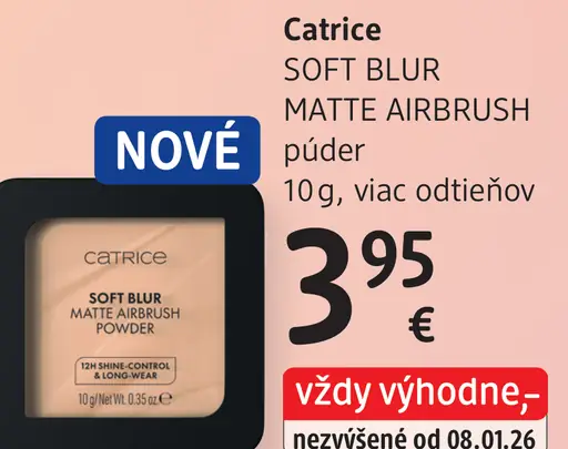 Catrice Soft Blur Matte Airbrush púder
