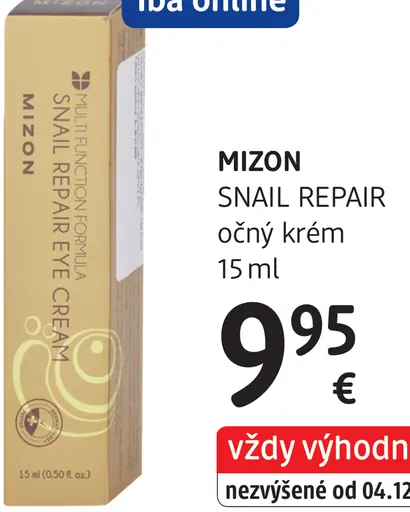 Mizon Snail Repair očný krém