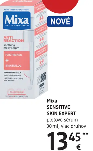 Mixa Sensitive Skin Expert Anti Reaction pleťové sérum